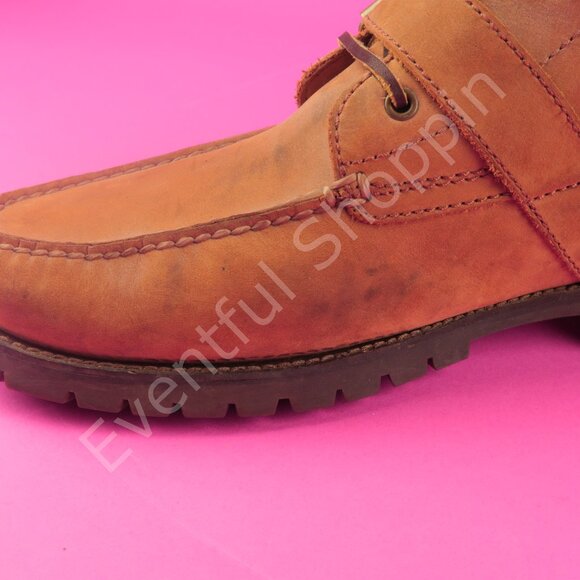 Polo Ralph Lauren Boots Mens 11D Brown Ranger Suede Buckle Strap - Picture 14 of 16